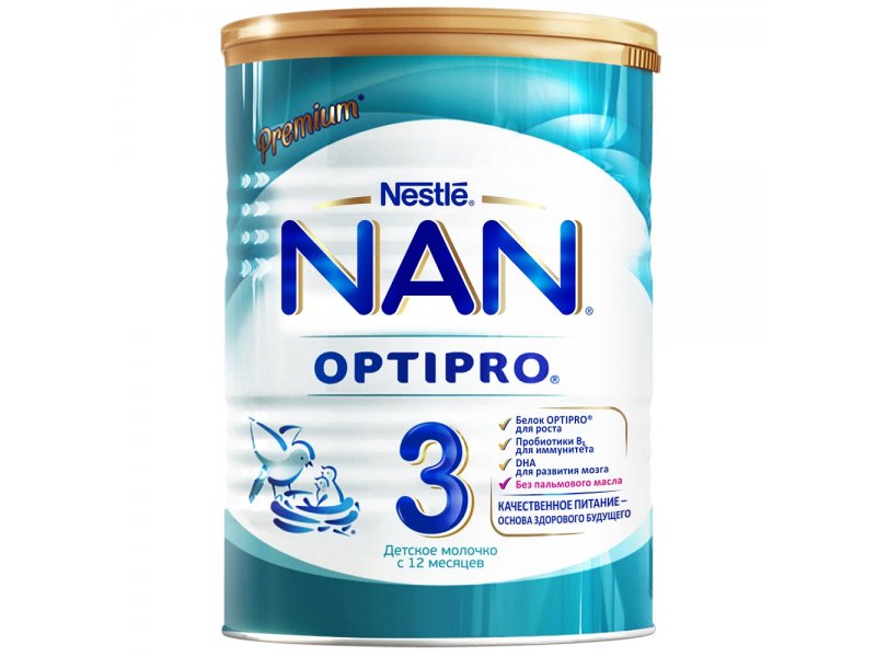 

Смесь Nestle NAN 3, детское молочко Optipro 400 г