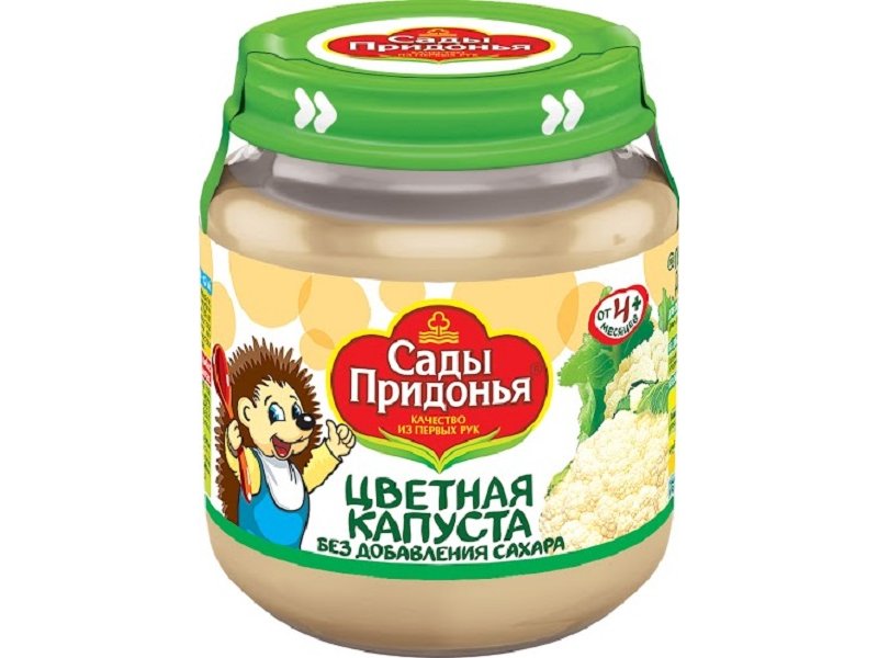 

Пюре Сады Придонья Цветная капуста, 120 мл
