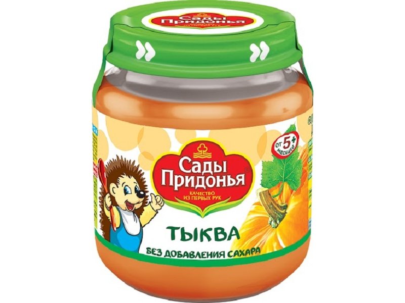 

Пюре Сады Придонья Тыква, 120 мл