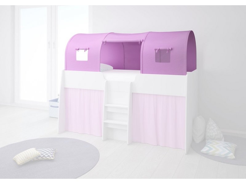 Polini Тент игровой тент Polini kids Simple 4100 для кровати-чердака розовый