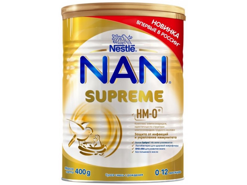 

Смесь Nestle NAN молочная сухая Supreme 400 г