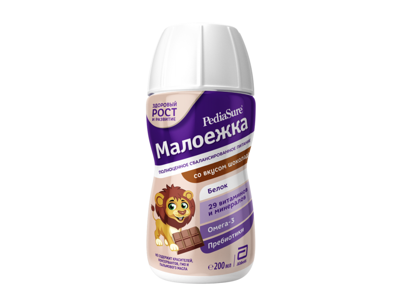 

Смесь Similac ПедиаШур Малоежка со вкусом шоколада, 200 мл