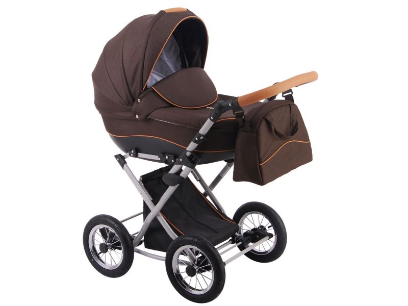 

Коляска 2 в 1 Lonex Parrilla Dark Brown