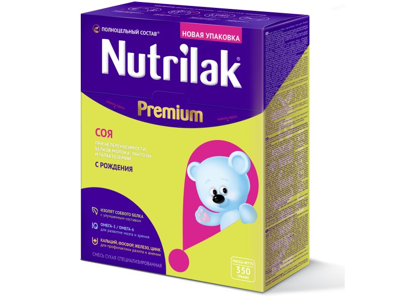

Смесь Nutrilak Premium Соя 350 г