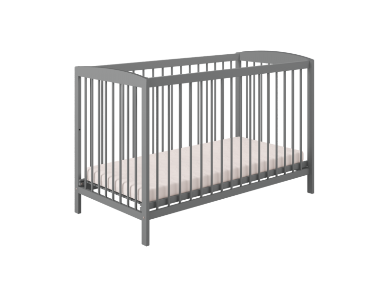 

Кроватка детская Polini kids Simple 101 серый