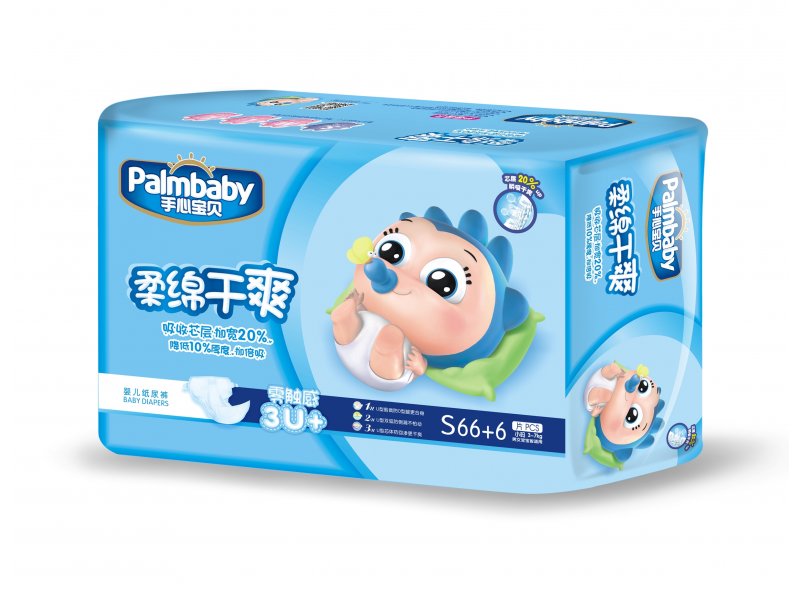 

Подгузники Palmbaby Традиционные S (3-7 кг), 72 шт.