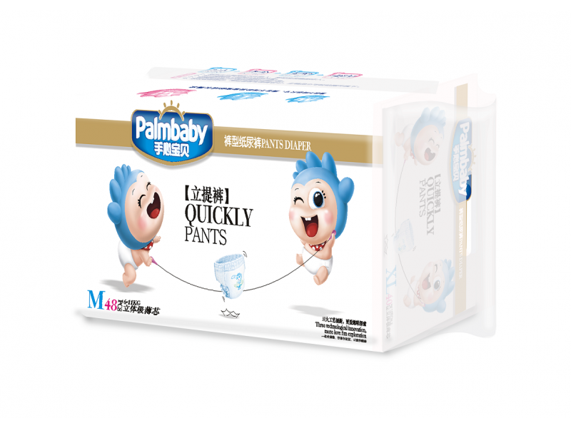 

Подгузники-трусики Palmbaby Ультратонкие M (6-11 кг), 48 шт.