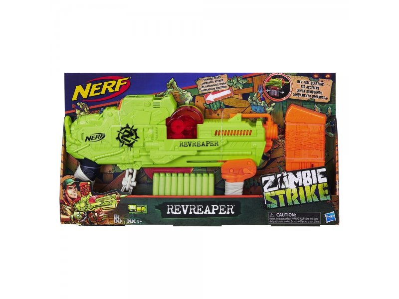 

Игрушка Hasbro, Бластер Nerf Зомби Реврипер