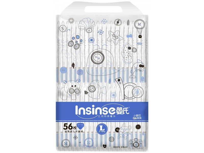 

Подгузники Insinse Q5 L, 56 шт.