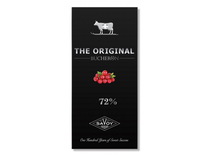 

Шоколад Bucheron the Original горький с кусочками клюквы, 100 г