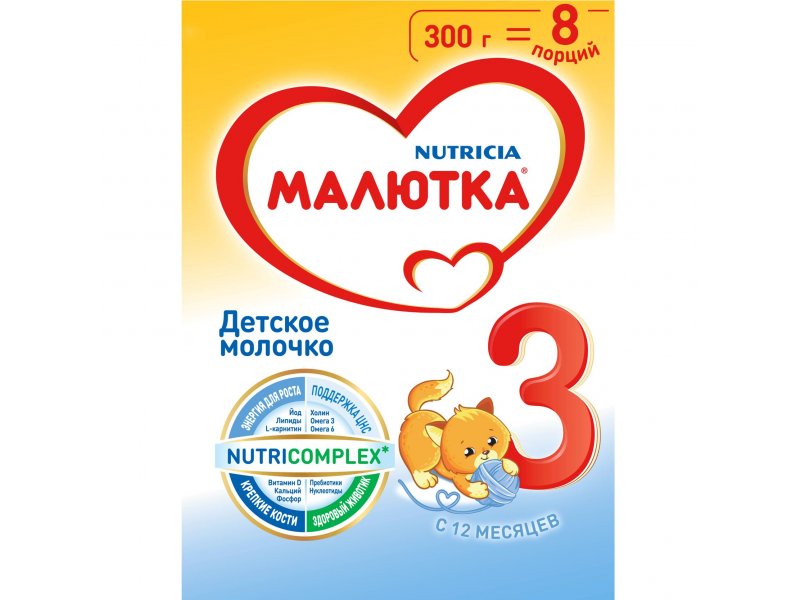 

Смесь Малютка 3, молочный напиток 300 г