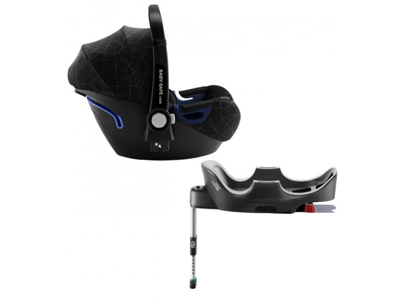 

Автокресло Britax Romer, Baby-Safe2 i-Size + база Flex Crystal Black