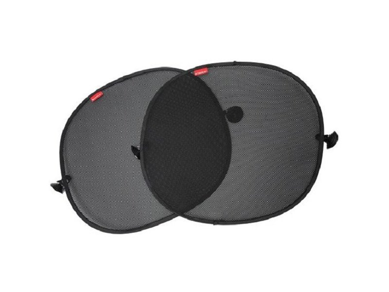 

Комплект Diono из 2-х шторок Sun Stoppers черный