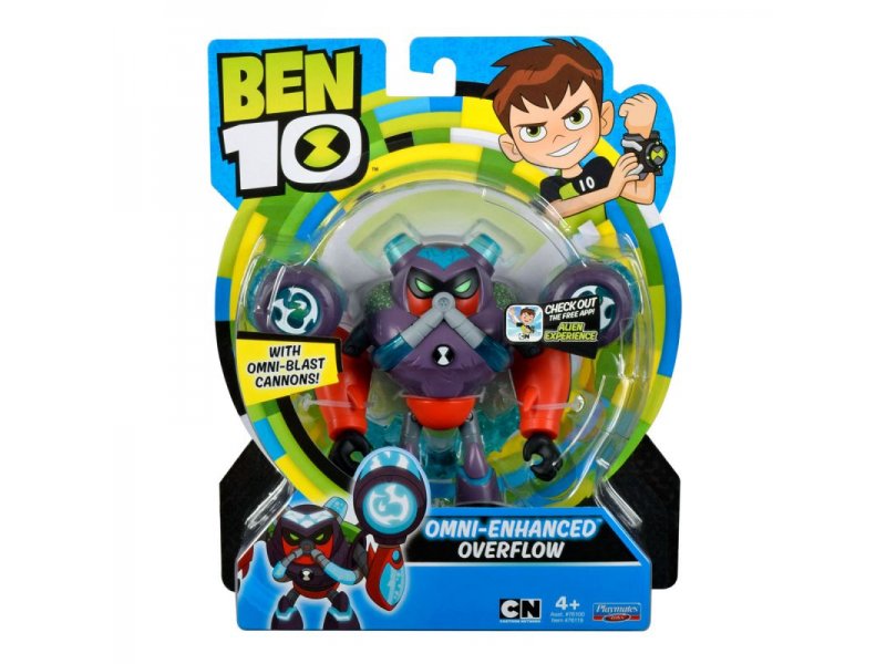 

Фигурка Playmates toys Ben 10, Водохлёст (омни-усиленный) 12,5 см