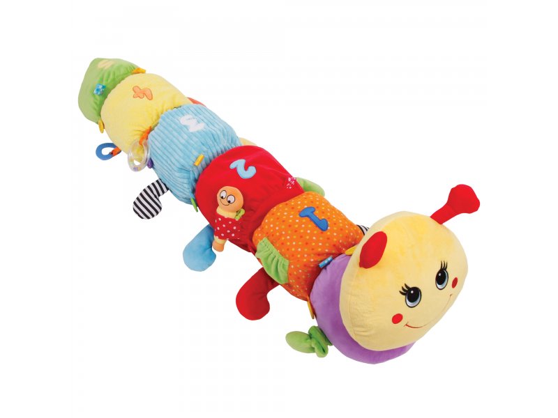 

Игрушка развивающая Happy Snail, Гусеница Мари