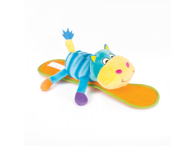 

Игрушка Happy Snail для коляски, Крепитель Бегемот Бубба