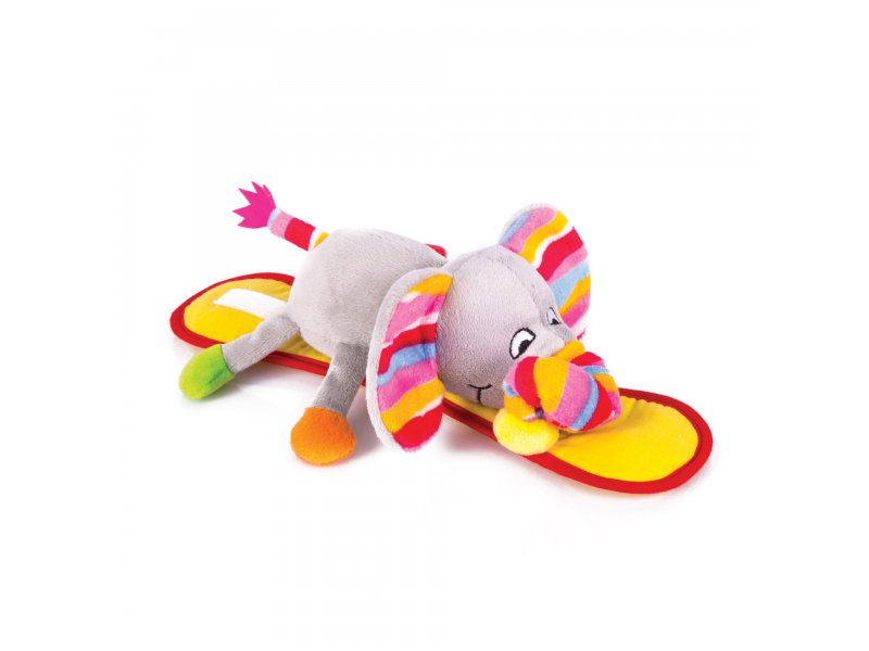

Игрушка Happy Snail для коляски, Крепитель Слоник Джамбо