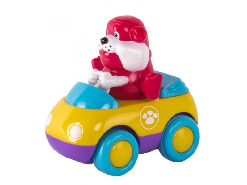 

Игрушка Hap-p-Kid Зверушки на колесиках Бульдог