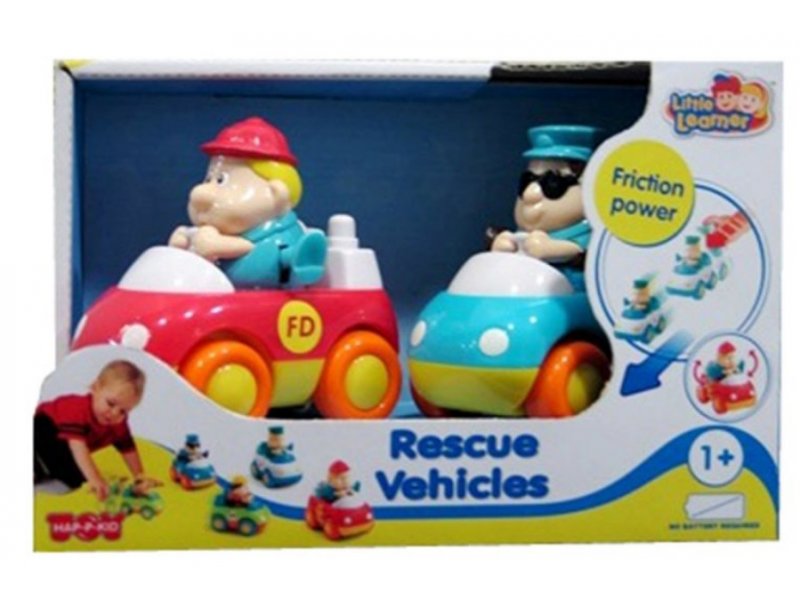 

Игрушка Hap-p-Kid Спасательные машинки Пожарная+скорая помощь