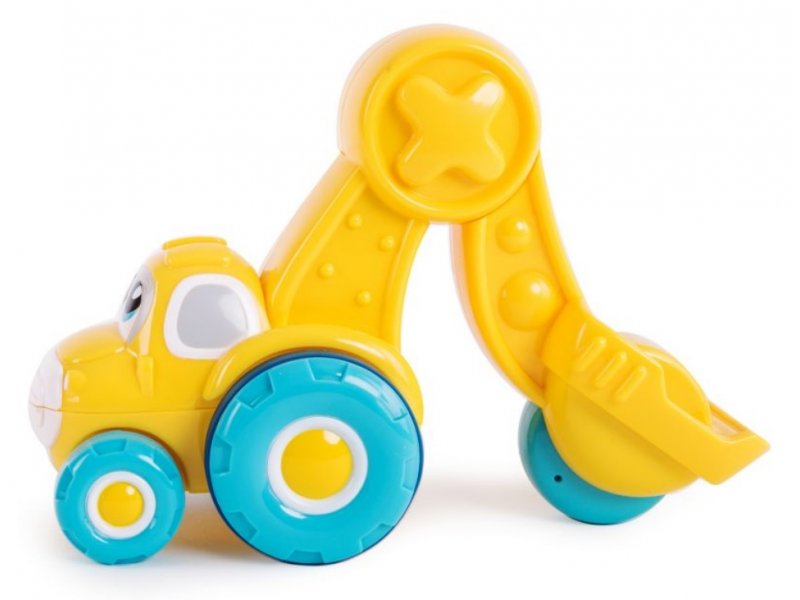 

Игрушка Hap-p-Kid Серия Нажми и поедет. Экскаватор желтый