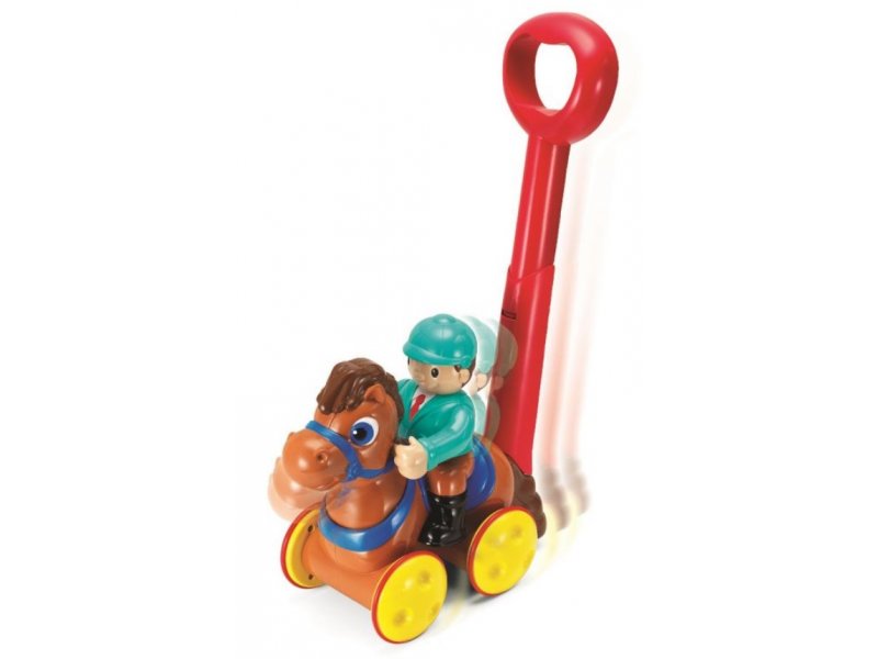 

Игрушка-каталка Keenway Жокей на лошадке коричневый