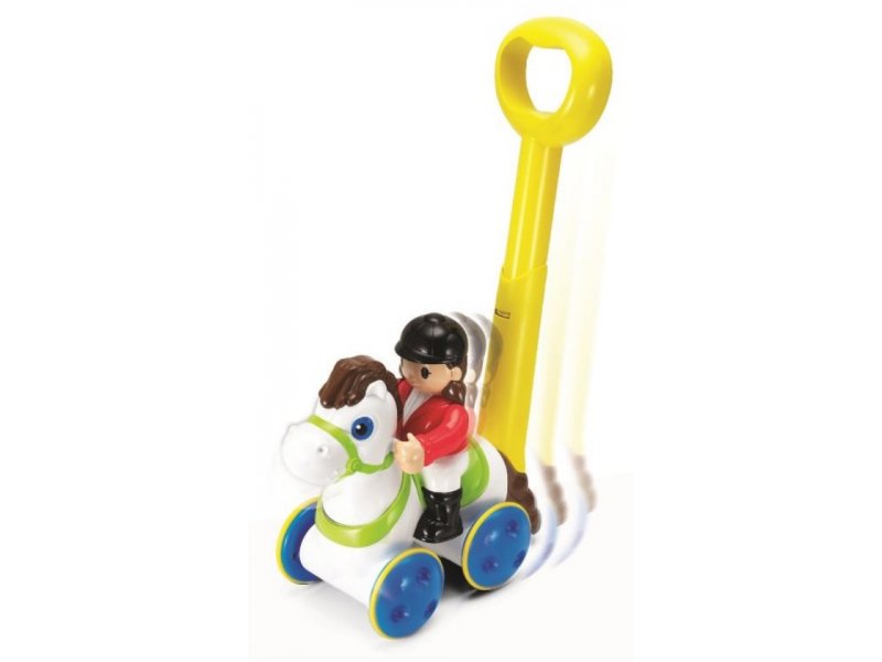 

Игрушка-каталка Keenway Жокей на лошадке белый