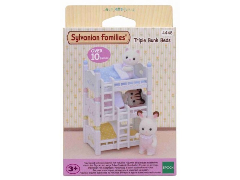 

Набор игровой Sylvanian Families Трехъярусная кровать