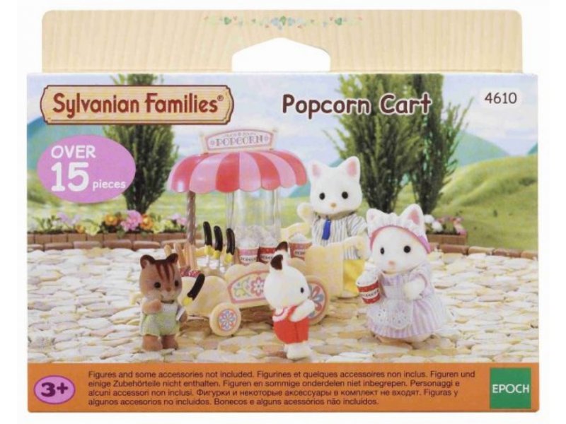 

Набор игровой Sylvanian Families Тележка с попкорном