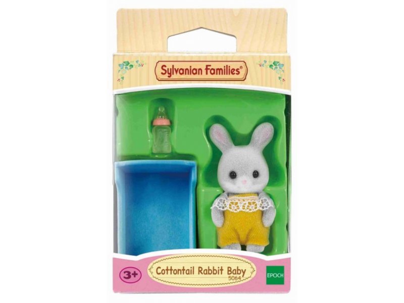 

Набор игровой Sylvanian Families Малыш Серый Кролик