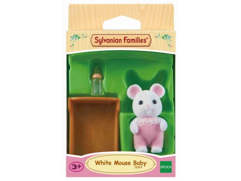 

Набор игровой Sylvanian Families Малыш Белый Мышонок