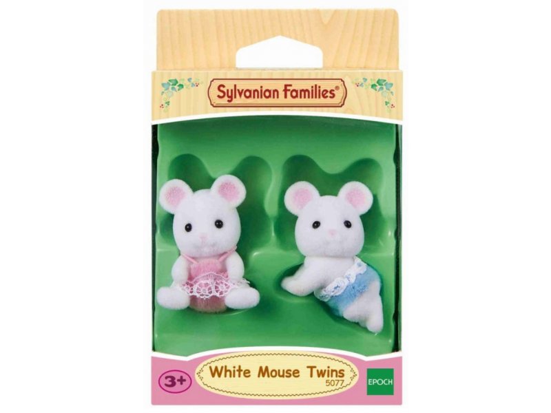 

Набор игровой Sylvanian Families Белые Мышата-двойняшки