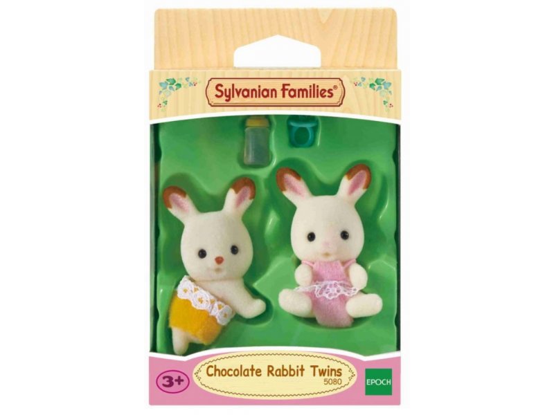 

Набор игровой Sylvanian Families Шоколадные Кролики-двойняшки new