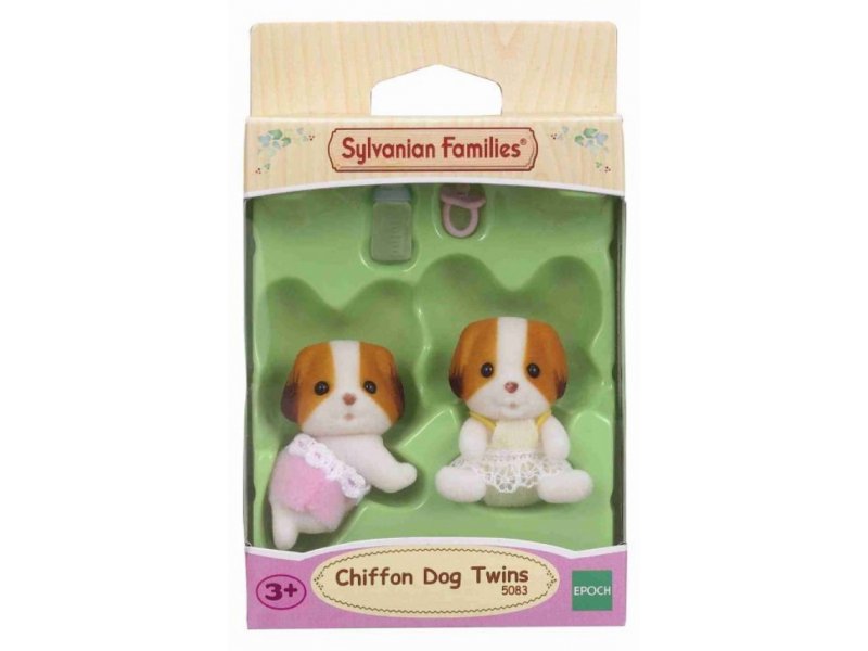 

Набор игровой Sylvanian Families Шифонские щенки-двойняшки