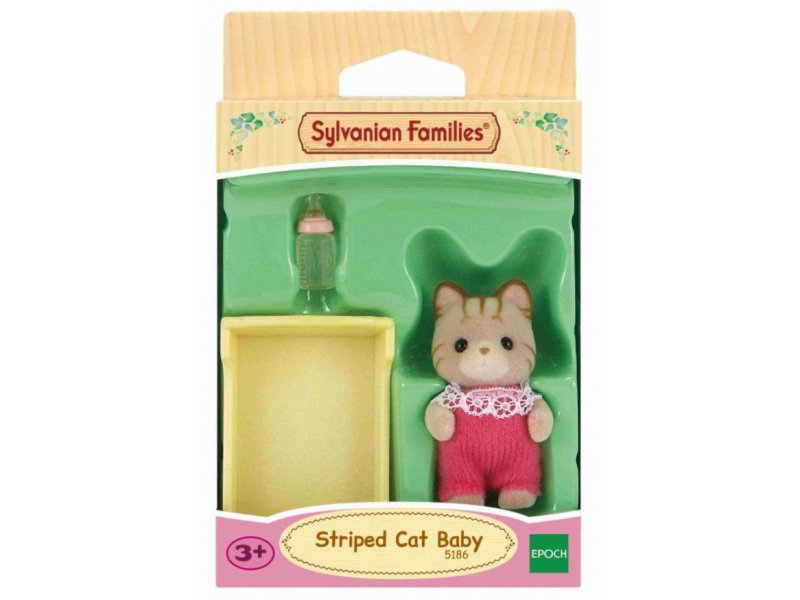

Набор игровой Sylvanian Families Малыш Полосатый котёнок