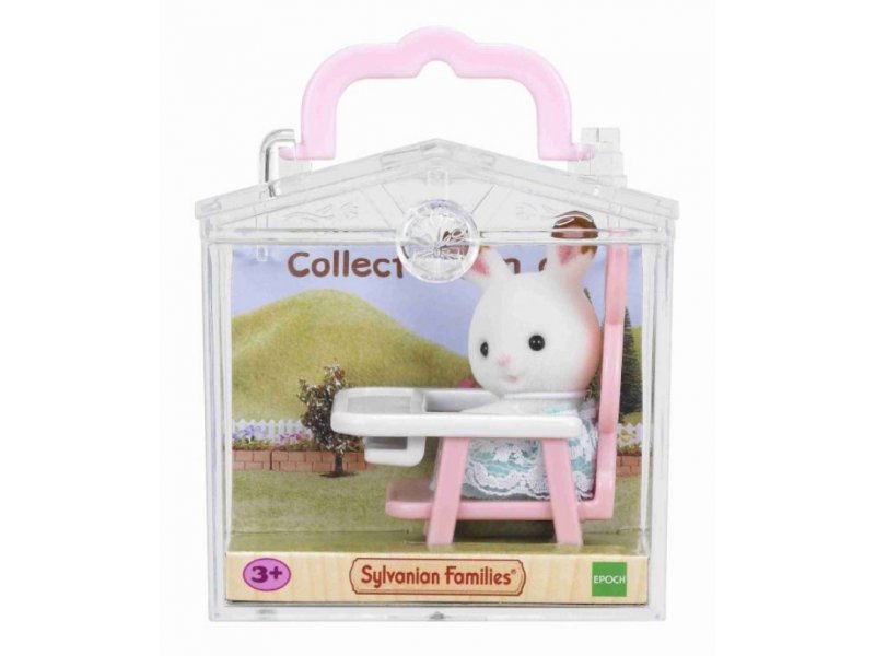 

Набор игровой Sylvanian Families Младенец в пластиковом сундучке (кролик в детском кресле)