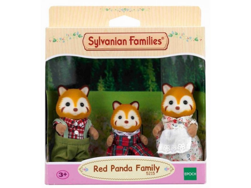 

Набор игровой Sylvanian Families Семья Красных панд, 3 фигурки