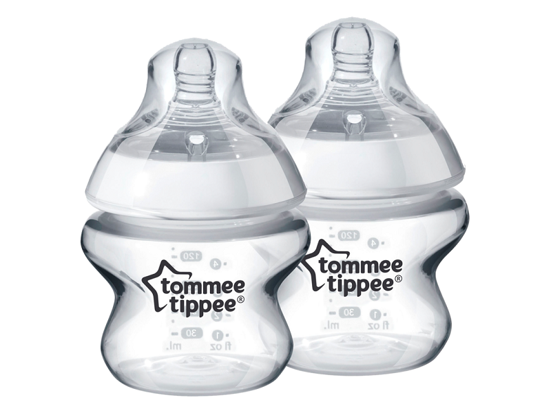 

Бутылочка Tommee Tippee с антиколиковым клапаном, медленный поток 150 мл, 2 шт.