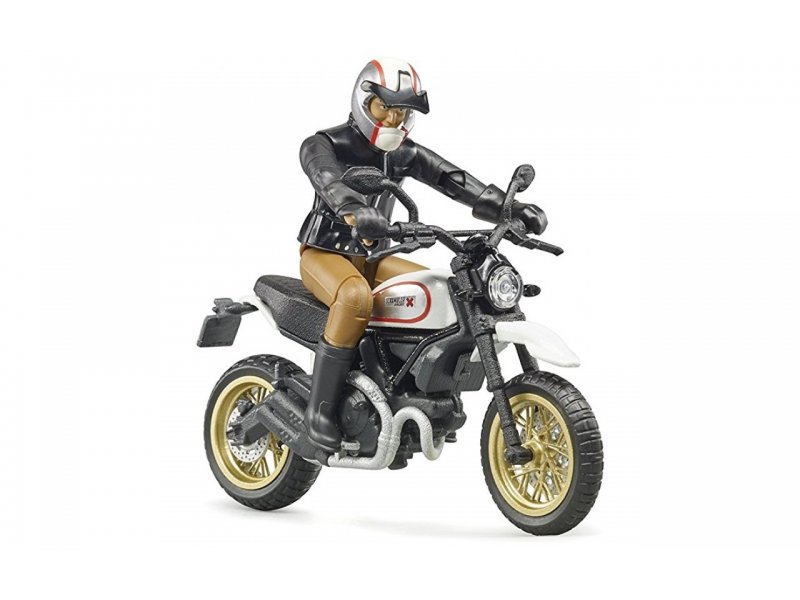 

Мотоцикл Bruder, Scrambler Ducati Desert Sled с мотоциклистом