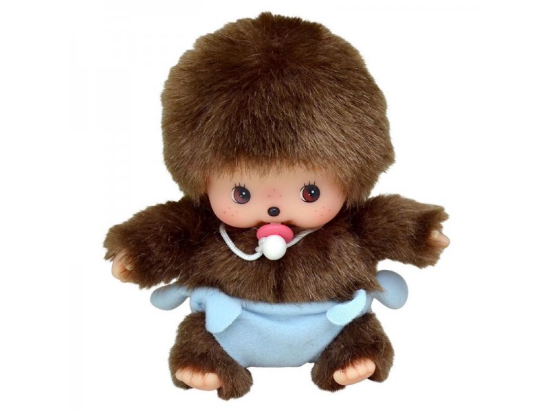

Игрушка мяг. Monchhichi, Мальчик Bebichhichi 15 см в подгузнике