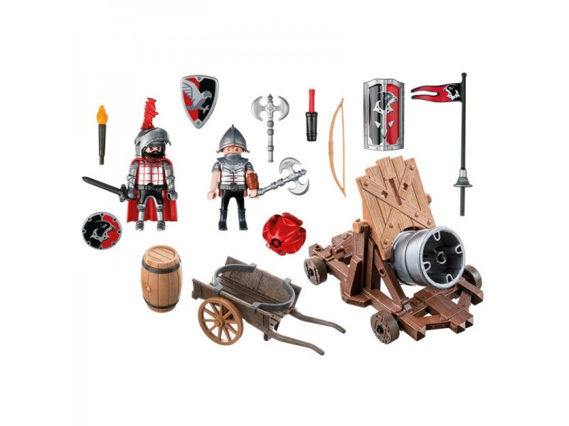 

Конструктор Playmobil, Рыцари: Боевая пушка Рыцарей Сокола