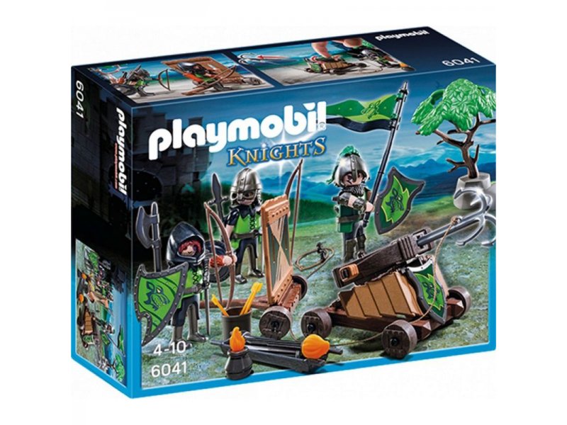 

Конструктор Playmobil, Рыцари: Катапульта Рыцарей Волка