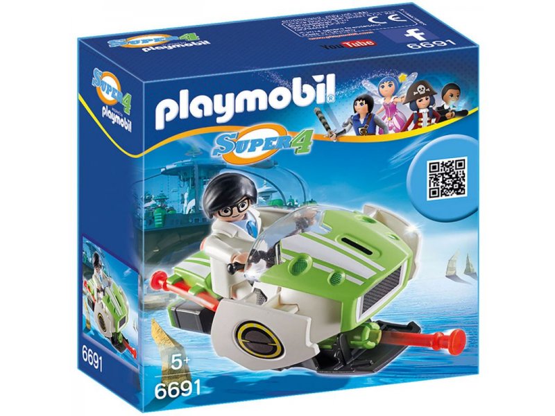 

Конструктор Playmobil, Super4: Скайджет
