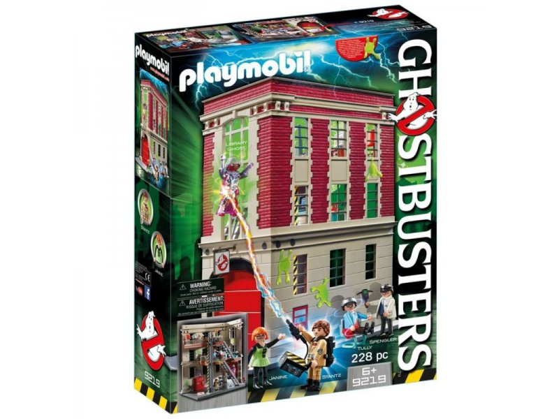 

Конструктор Playmobil, Охотники за привидениями: Здание пожарной службы