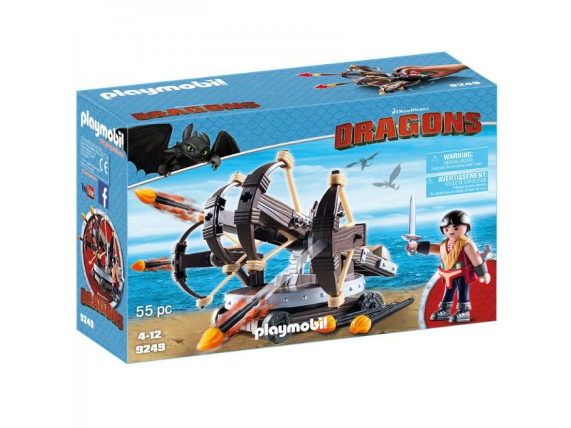 

Конструктор Playmobil, Драконы: Эрет с 4 Баллистами