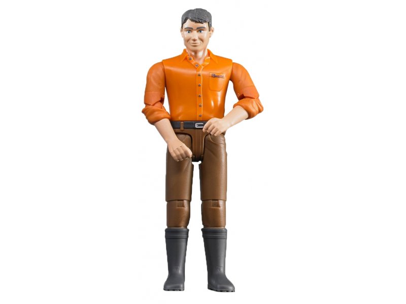 

Фигурка Bruder, Мужчина, коричневые джинсы