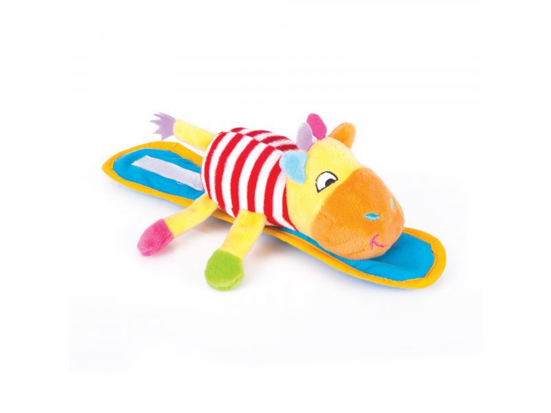 

Игрушка Happy Snail для коляски, Крепитель Жираф Спот