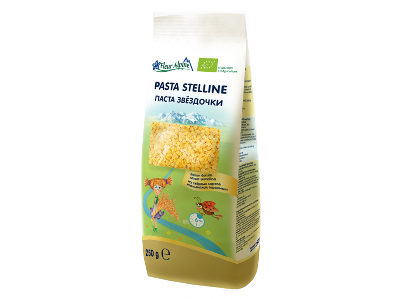 

Паста Fleur Alpine, Звездочки (Pasta Stelline), 250 г