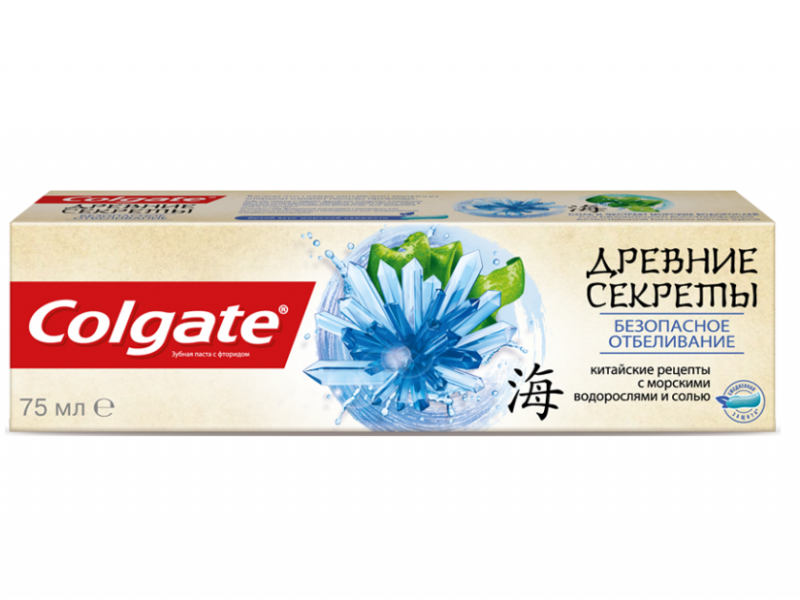 

Зубная паста Colgate, Древние секреты Безопасное отбеливание, 75 мл