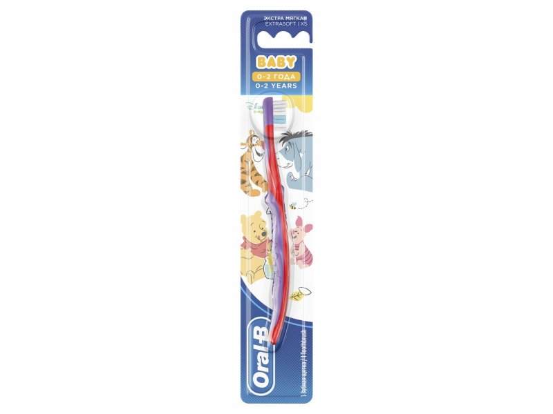 

Зубная щетка ORAL-B Baby для детей, Экстра мягкая