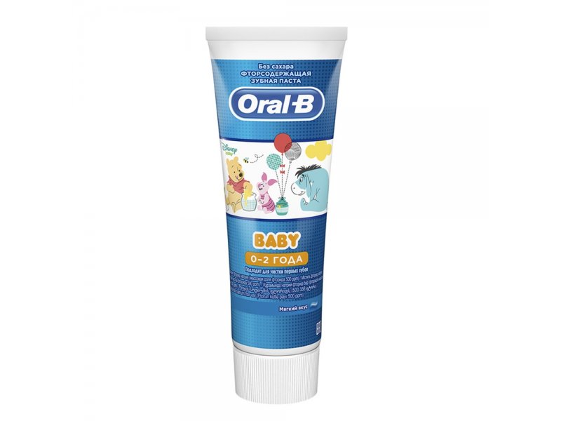 

Зубная паста ORAL-B Baby для детей, Мягкий вкус 75 мл